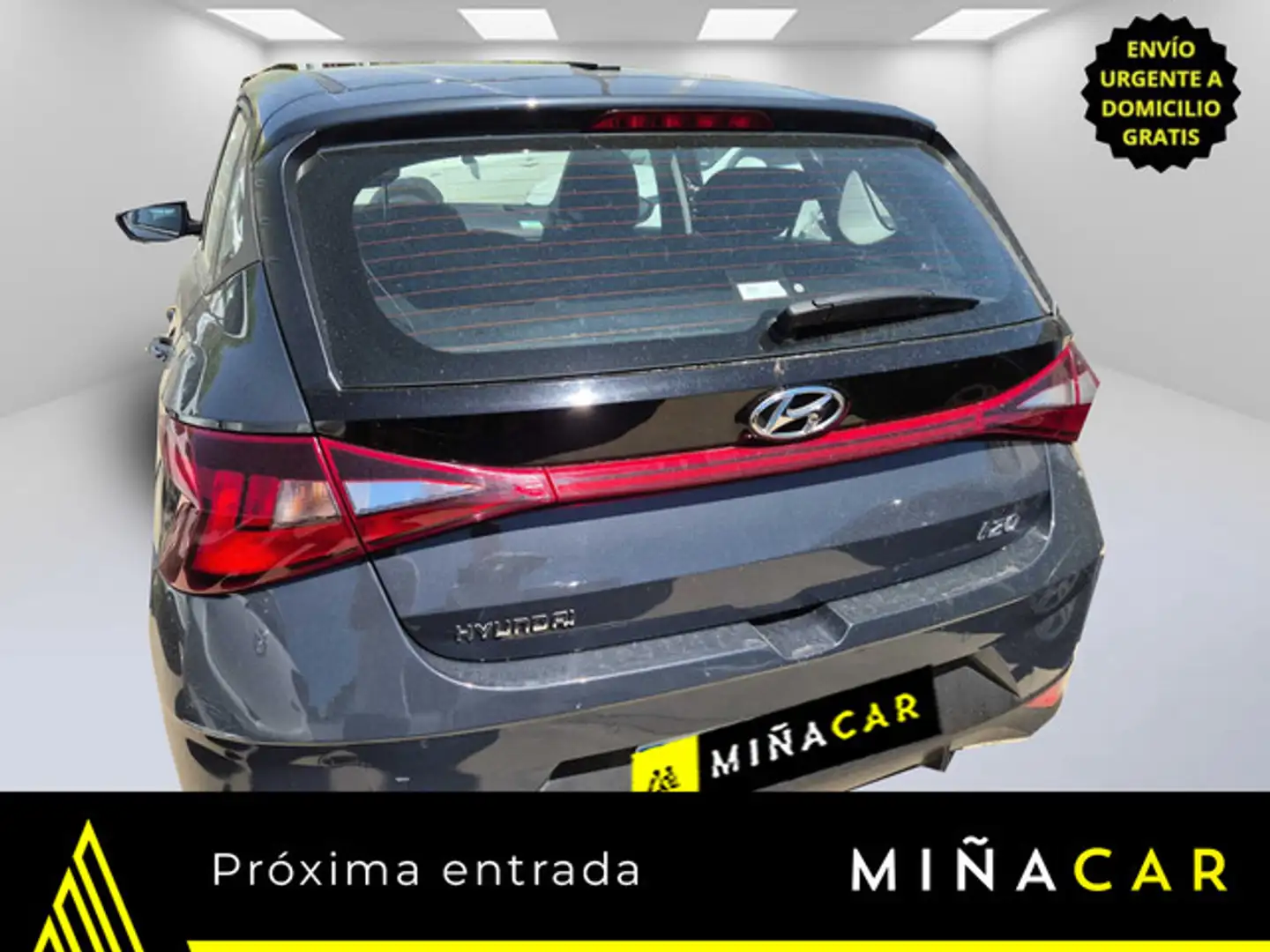 Hyundai i20 1.0 TGDI SLX 100 Gris - 2