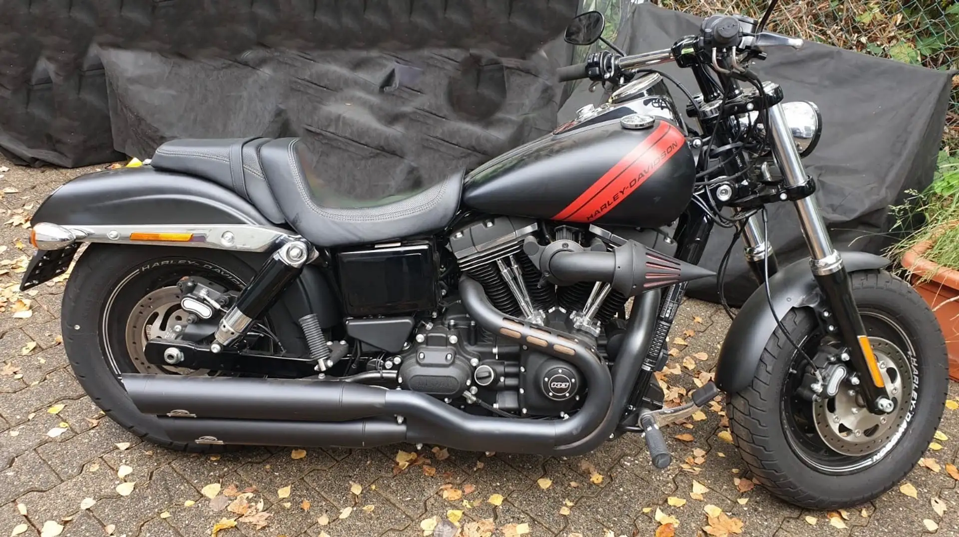 Harley-Davidson Dyna Fat Bob FXDF 103 cui NEUWERTIG Jekill & Hyde black Schwarz - 1