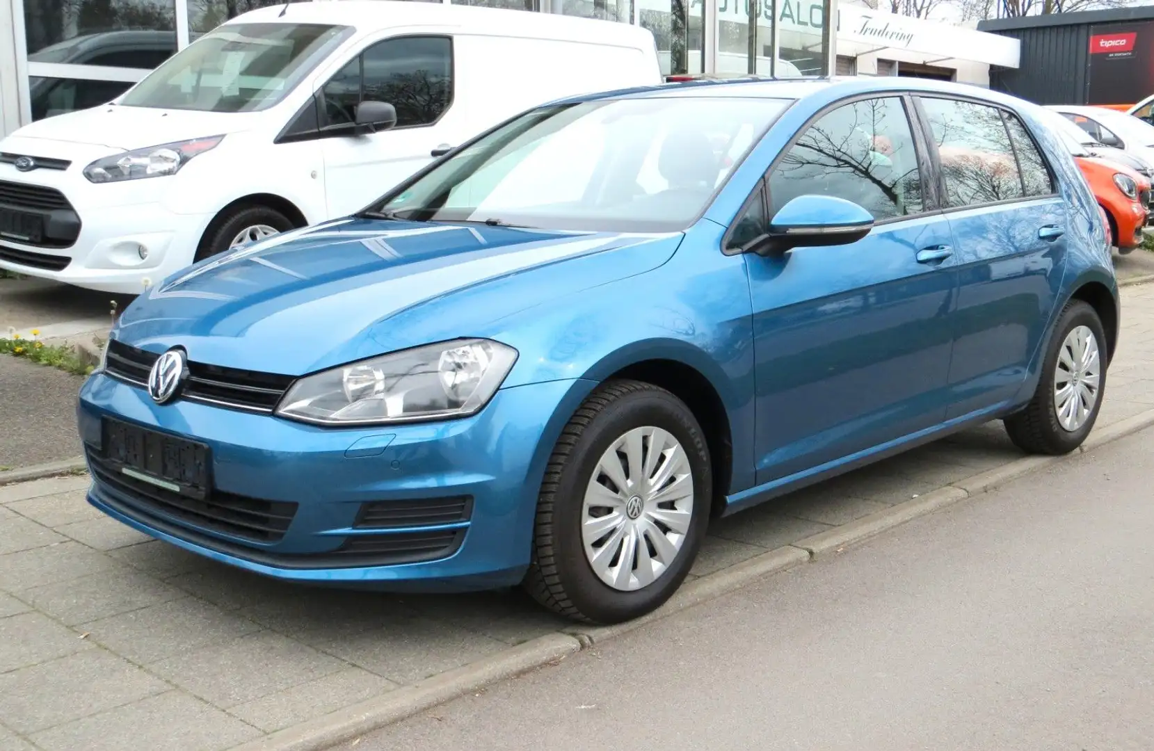 Volkswagen Golf VII Lim. Trendline BMT*PDC*Service neu* Bleu - 1