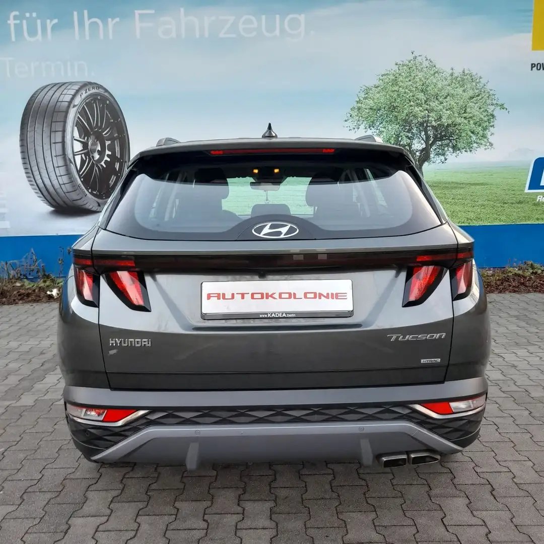 Hyundai TUCSON 1,6 CRDI 4WD DT. MODELL 1.HAND 59 TKM Gris - 2