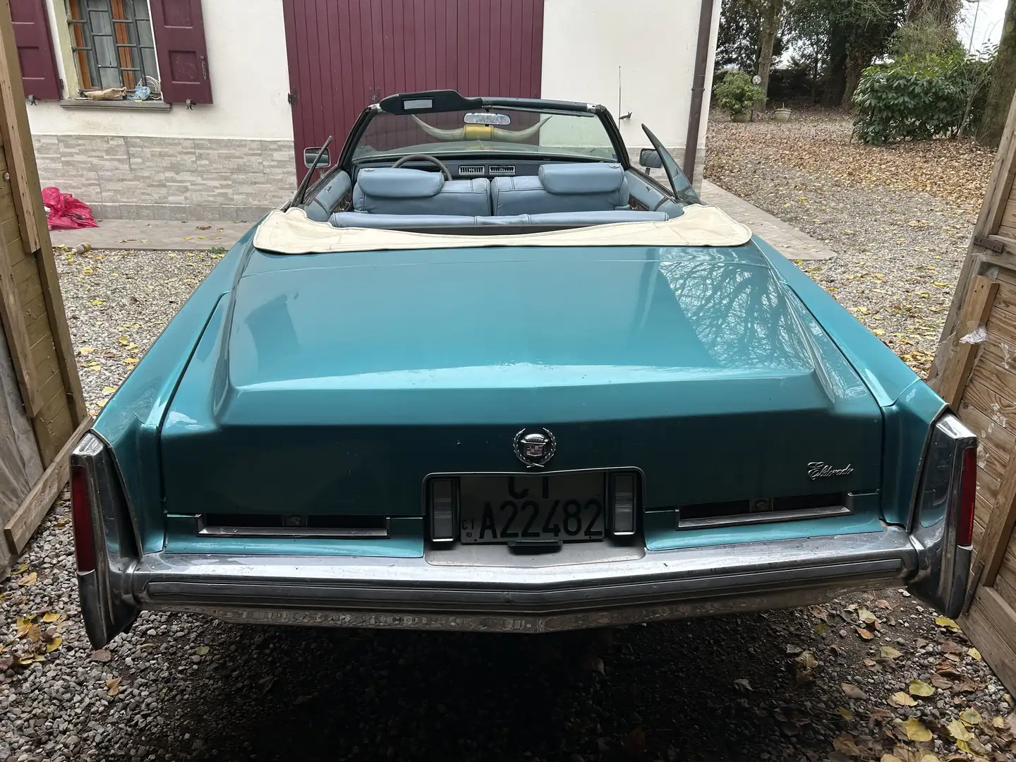 Cadillac Eldorado interne in pelle Blau - 2