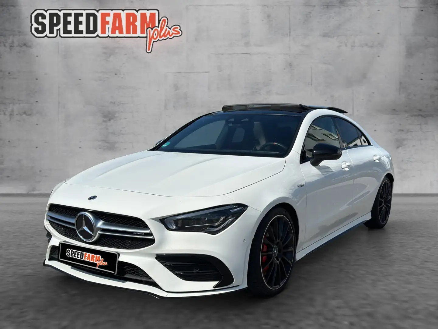 Mercedes-Benz CLA 35 AMG 4Matic Pano/Night-Paket/Aerodyn. Білий - 1