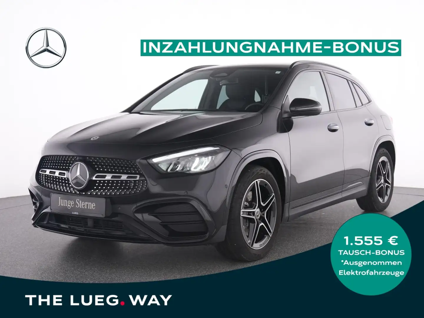 Mercedes-Benz GLA 200 AMG+AHK+Sthzg+LED+Totw+KeyGo+Sound+EHeck Schwarz - 1