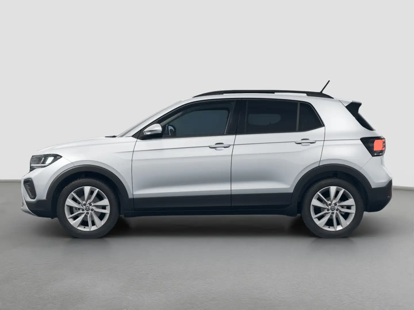 Volkswagen T-Cross 1.0 TSI Tour DSG LED KAMERA MFL SHZ BT Klima Silber - 2