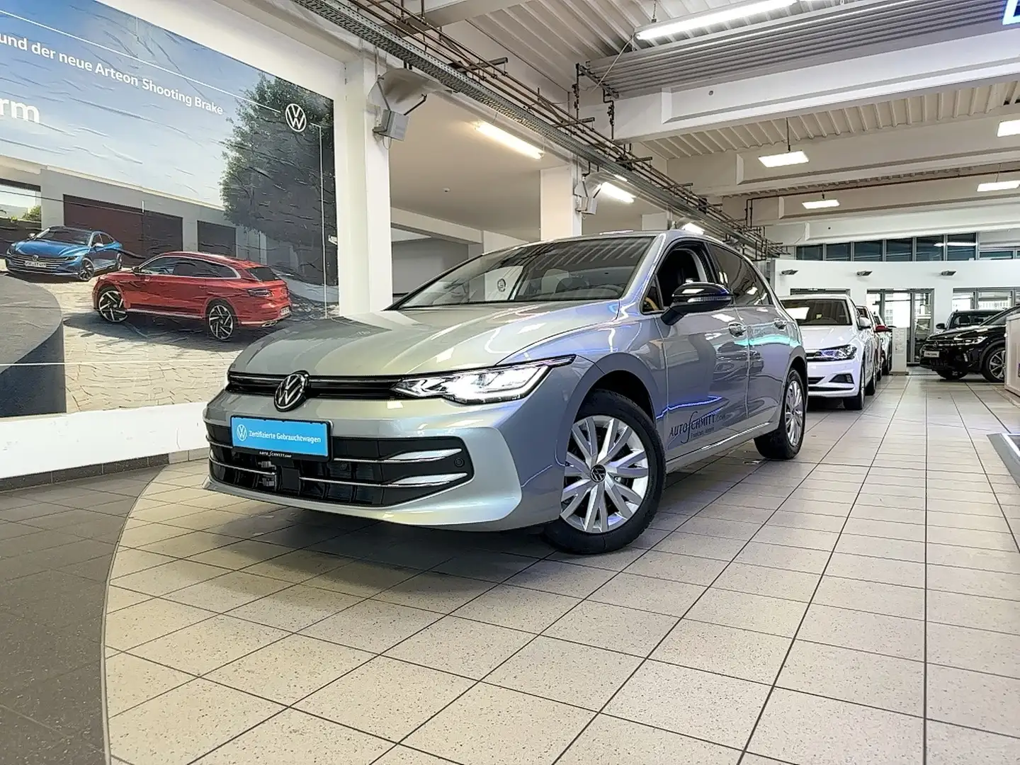 Volkswagen Golf Life 1.5 eTSI DSG LED+KAMERA+ACC+SITZHZG Silber - 1
