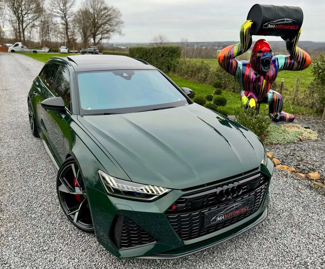 Audi RS6 4.0 V8 305KM/H CÉRAMIQUE UPPF VENDU Yeşil - 2