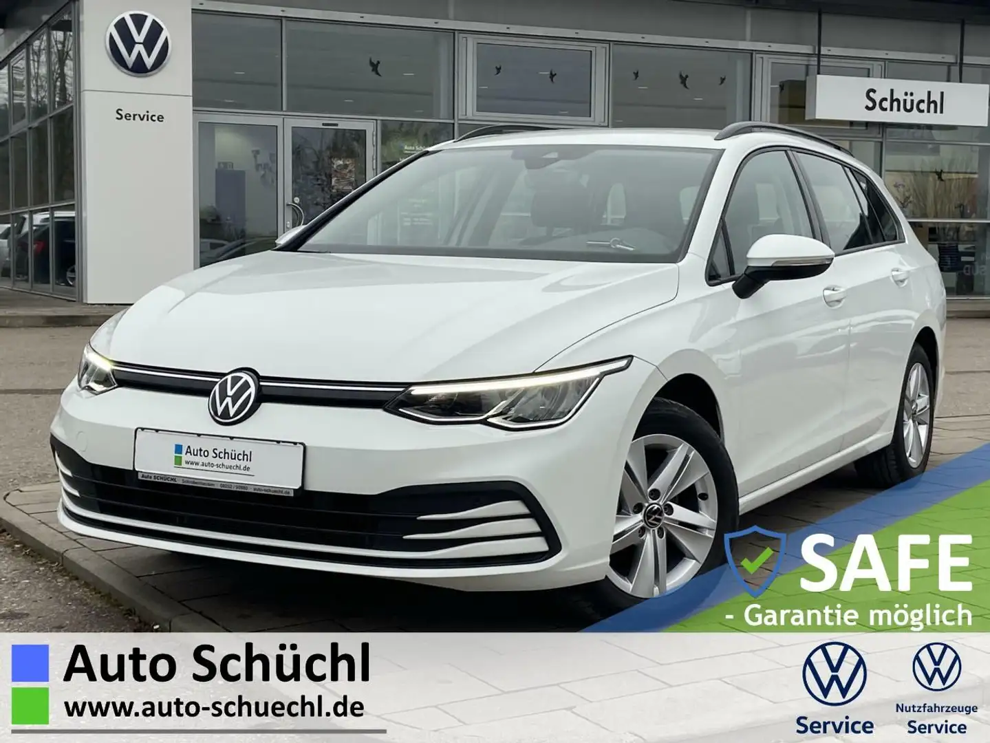 Volkswagen Golf Variant 1.5 TSI LIFE STANDHEIZUNG+4xSHZ+APP Weiß - 1