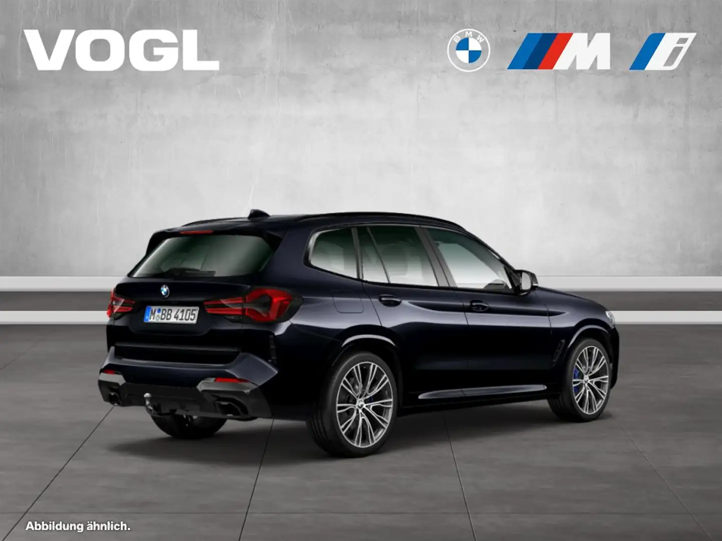 BMW X3 M 40i  elektr. Panoramadach  Klimaautomatik Schwarz - 2