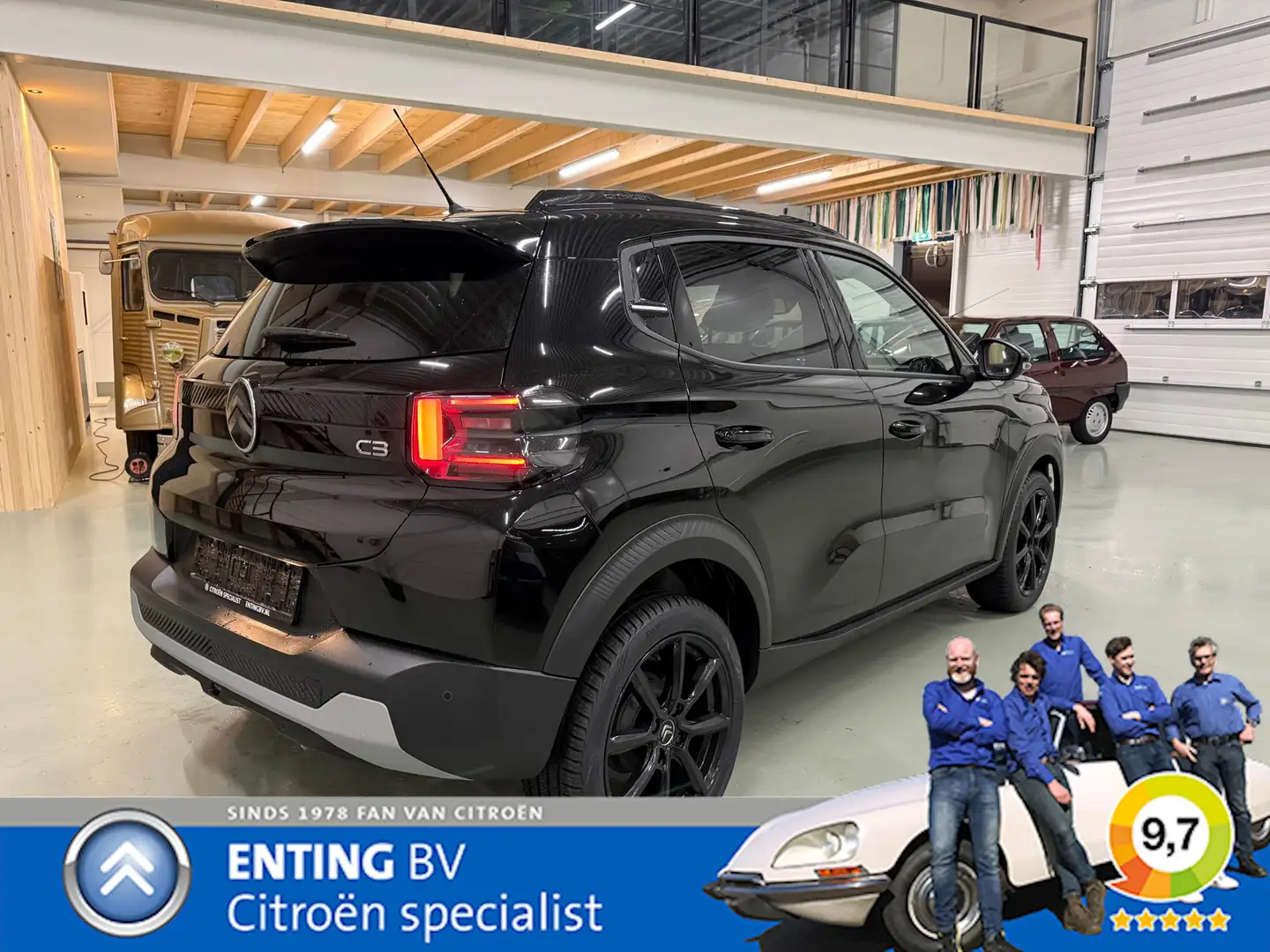 Citroen C3 1.2 Turbo 100PK MAX ECC CAMERA 7X OP VOORRAAD Negro - 2