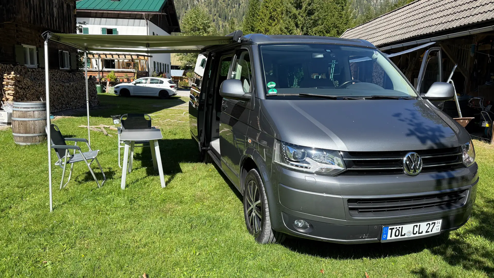 Volkswagen T5 California Beach Ed.-4Motion-Standh. Motor generalüberholt Blau - 1