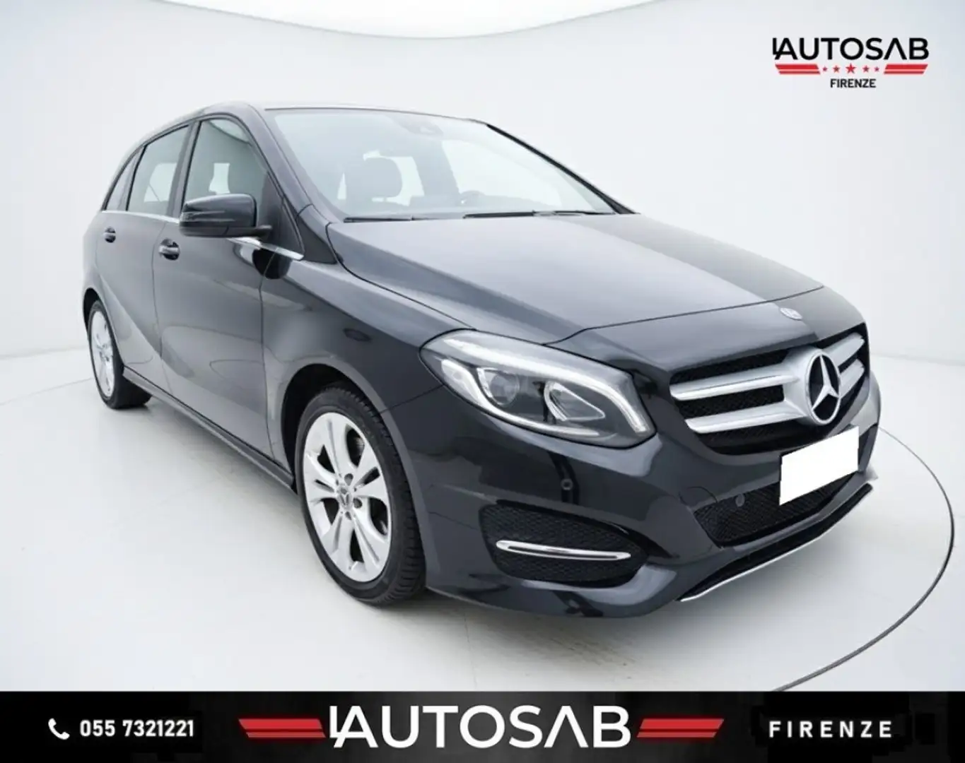 Mercedes-Benz B 180 CDI Premium Pelle Navi Telecamera Nero - 1