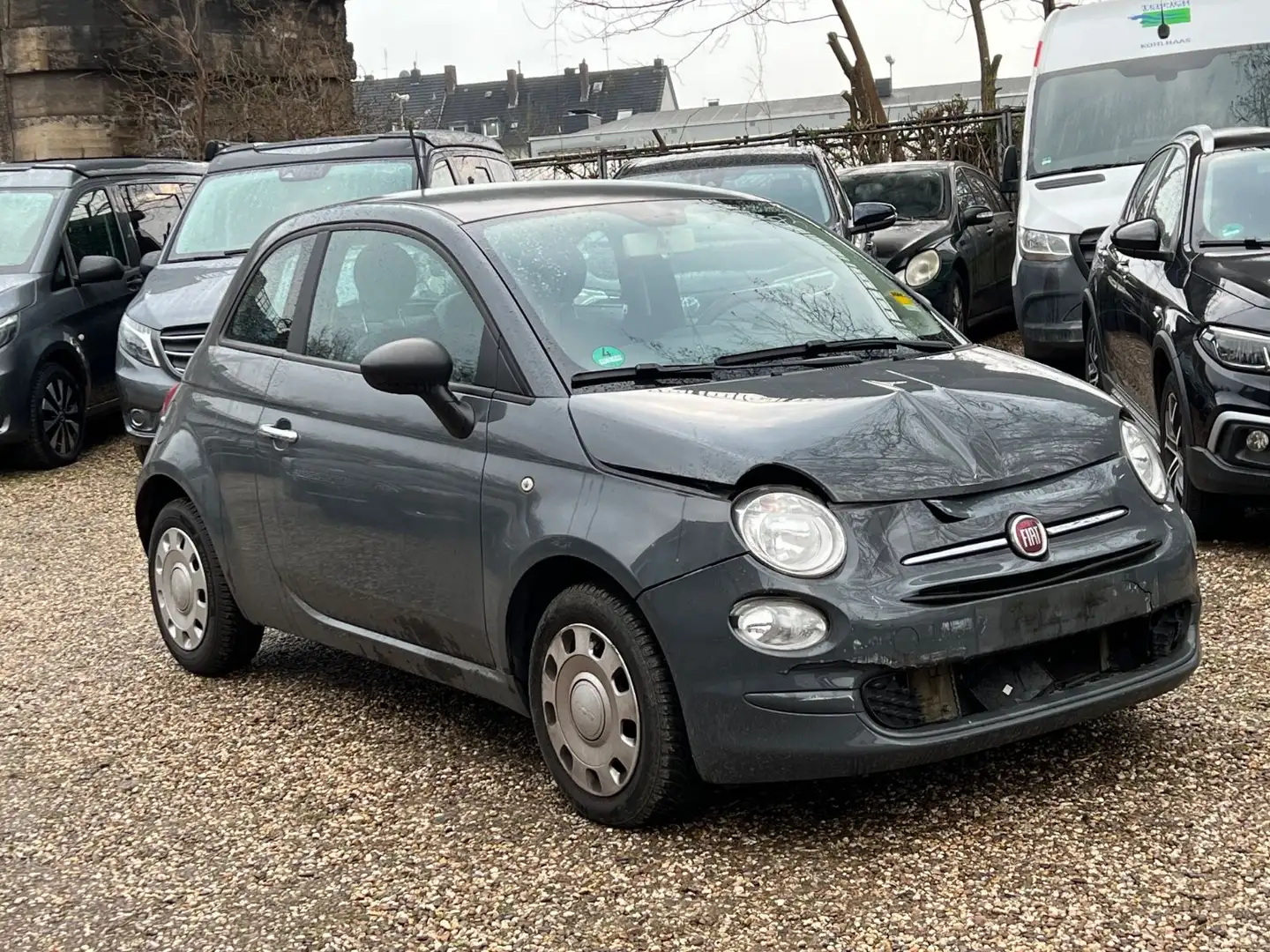 Fiat 500 Pop*SERVO*BLUETOOTH* Gris - 1