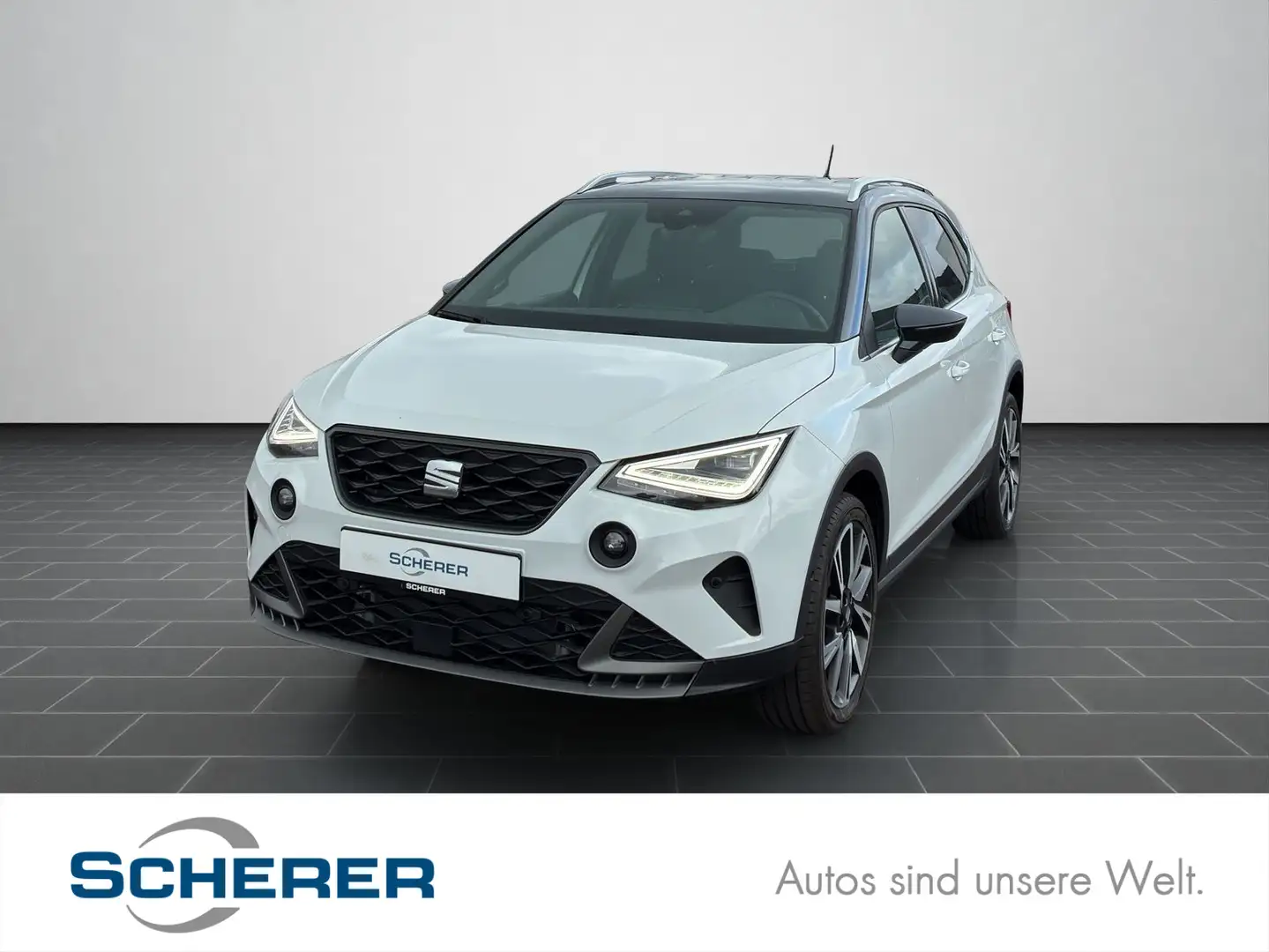 SEAT Arona FR 1.0 TSI NAVI VISION PLUS LED ACC SHZ KE Blanc - 1