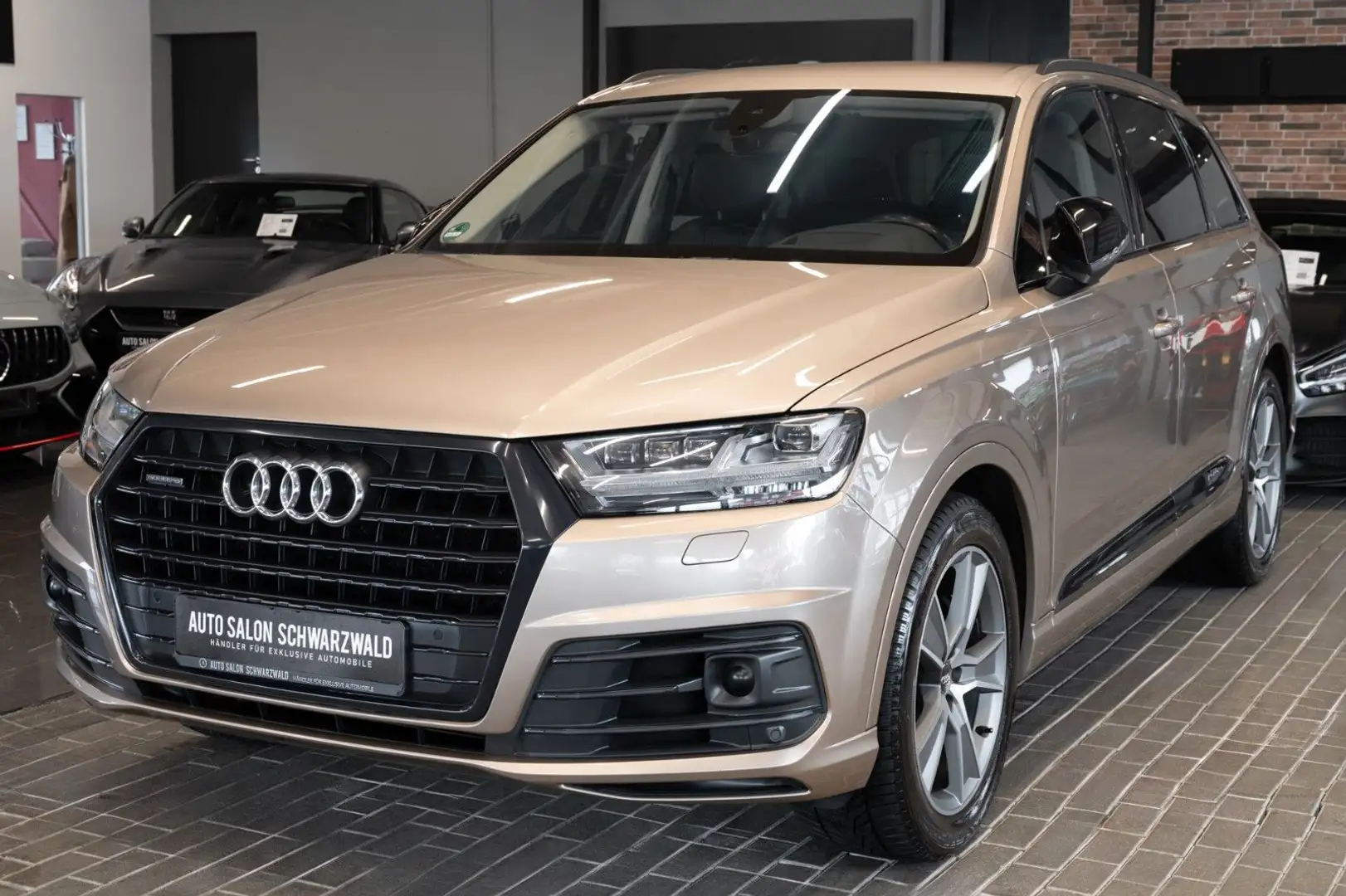 Audi Q7 50TDI quatt|S-LINE|MATRIX|VIRTUAL|7-SITZER Beige - 2