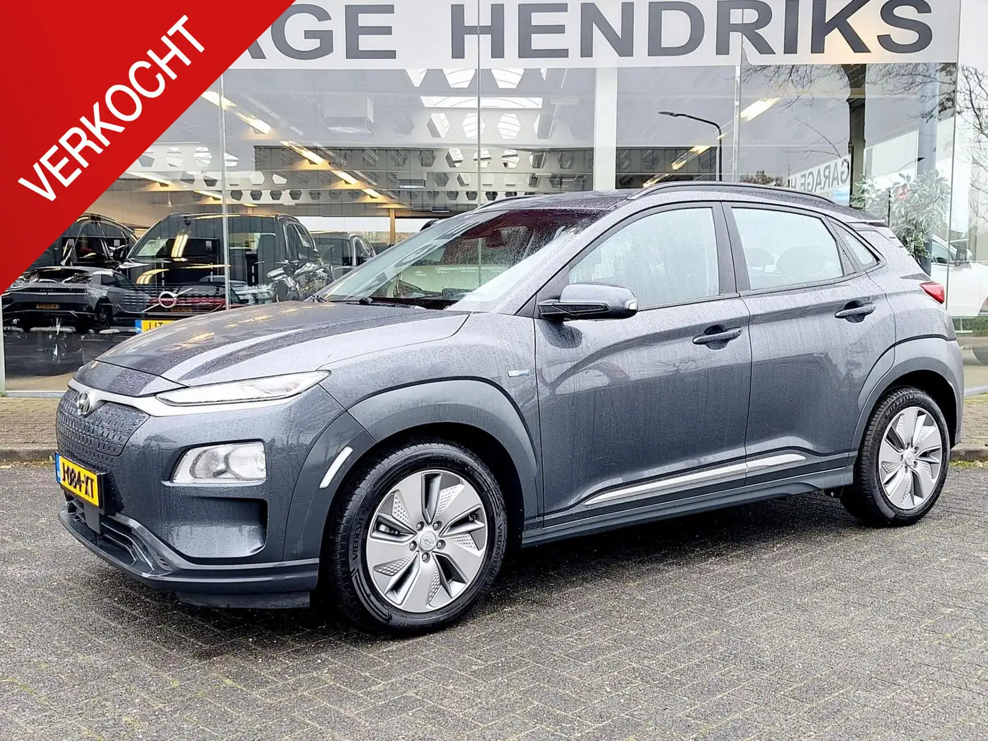 Hyundai KONA EV Comfort 64 kWh | SOH: 96% | 3 fase | occasion Gris - 1