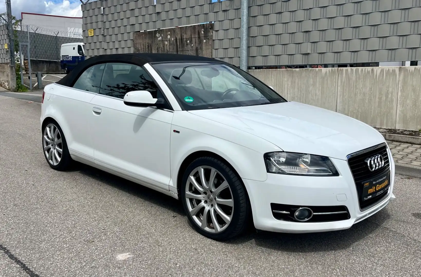 Audi A3 Cabriolet S line Plus Blanc - 2