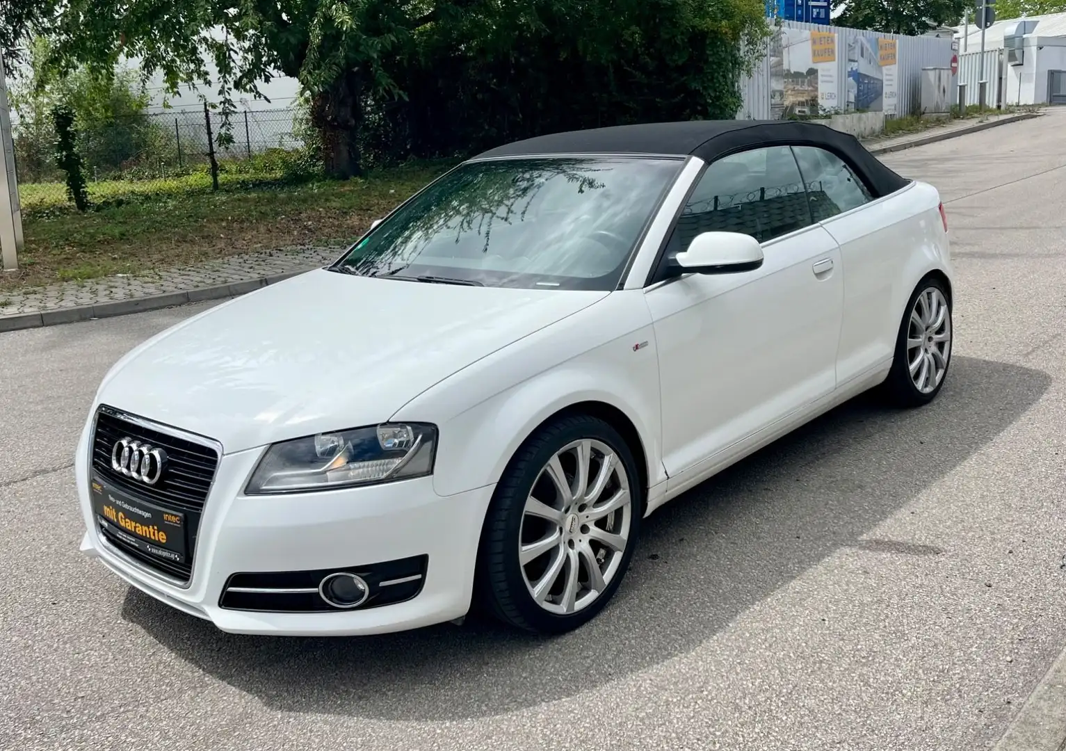 Audi A3 Cabriolet S line Plus Blanc - 1