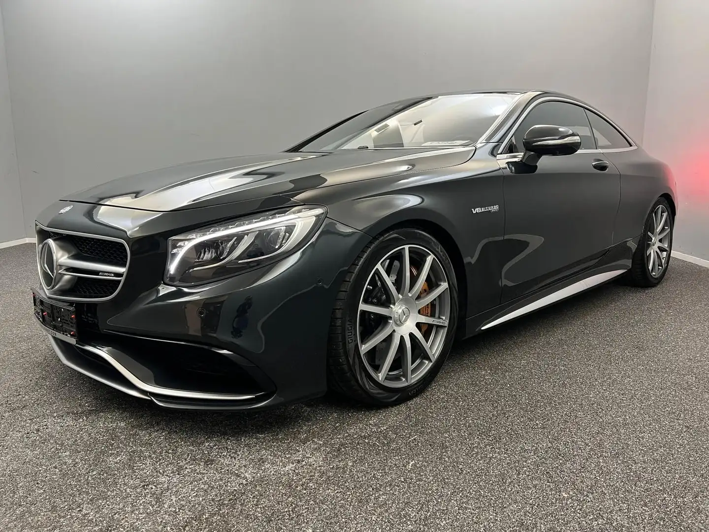Mercedes-Benz S 63 AMG 4M Coupe*KERAMIK*DESIGNO*STD-HZ*SITZKLI Noir - 1