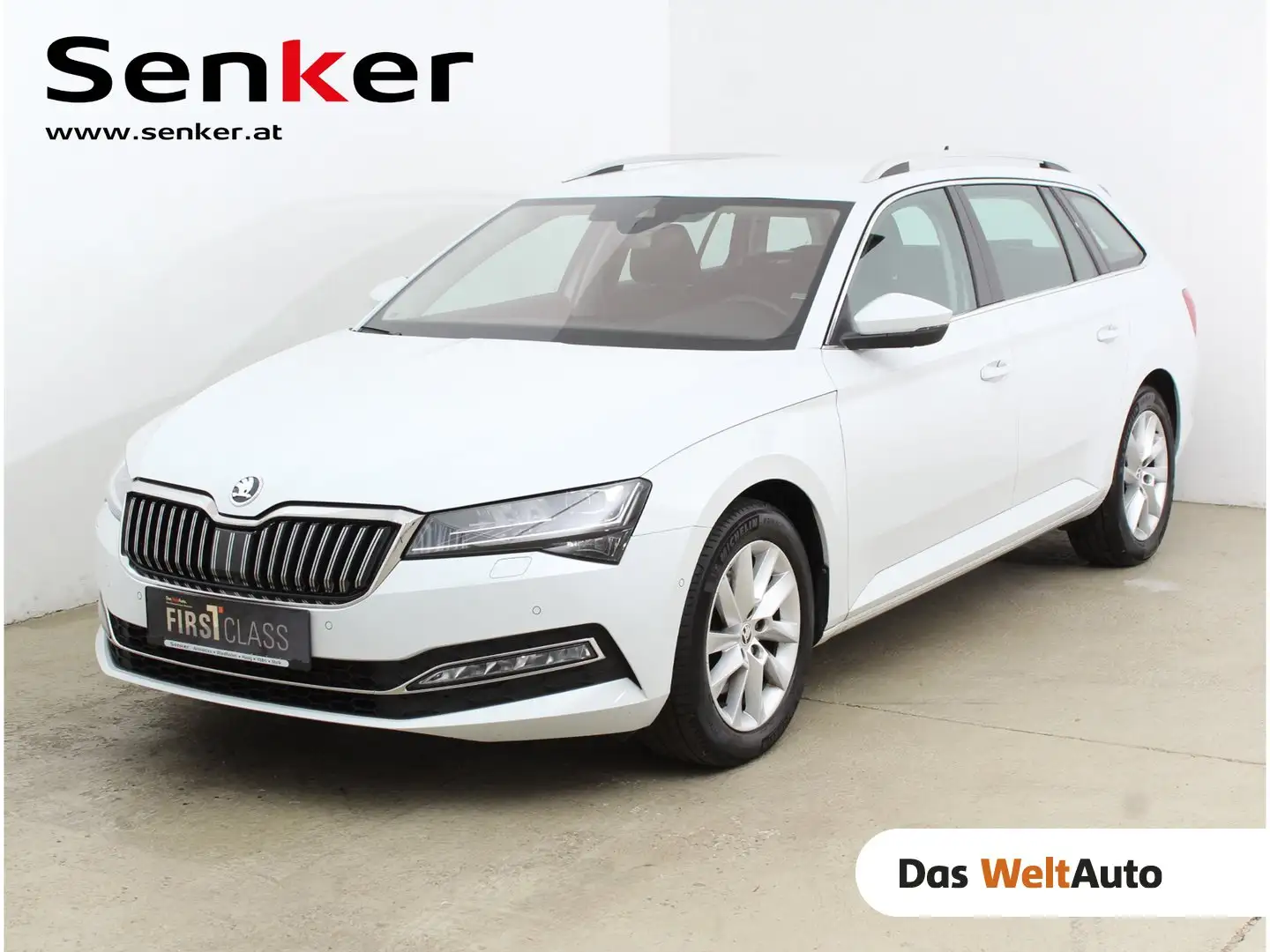 Skoda Superb Style TDI Weiß - 1