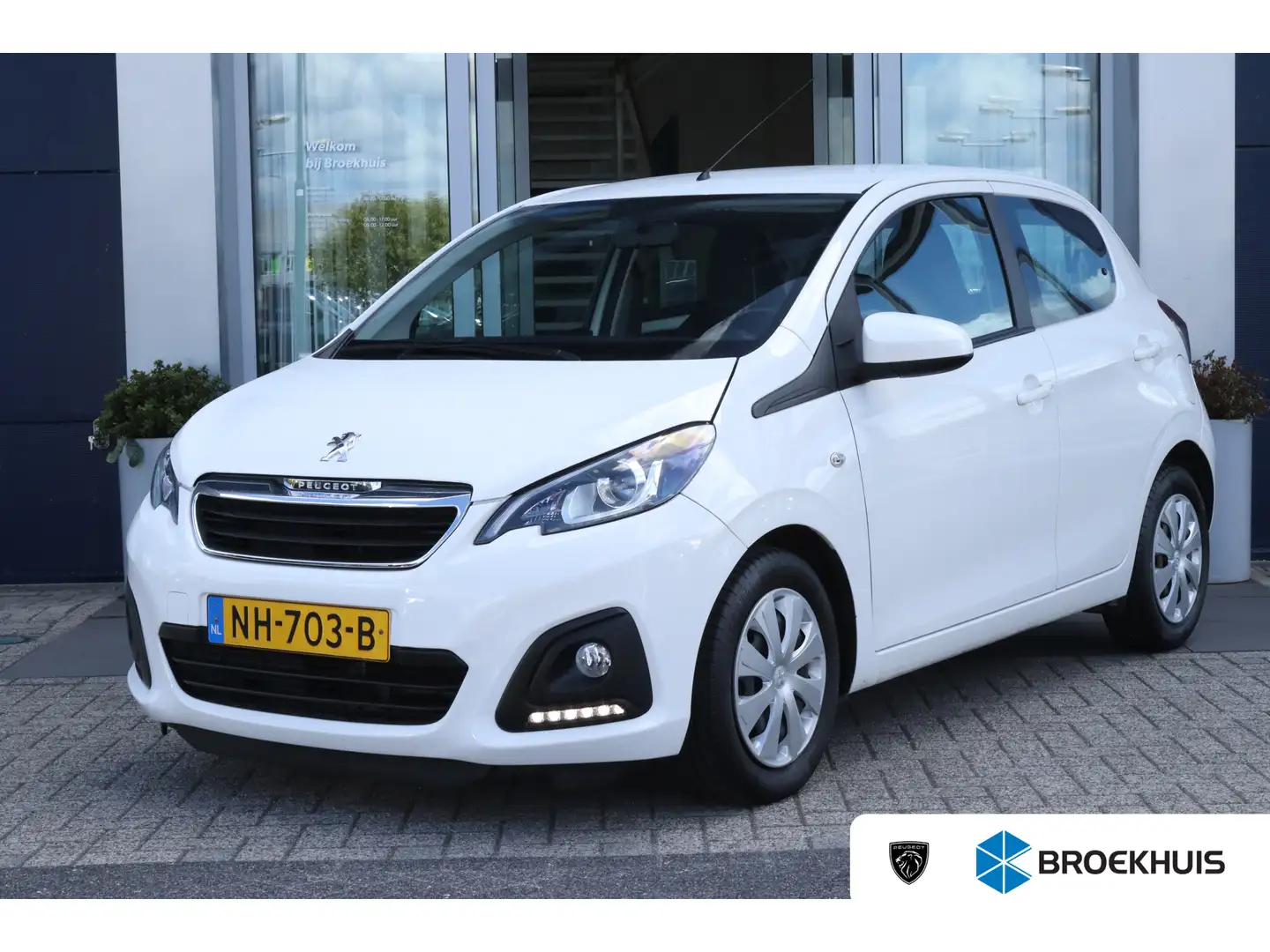Peugeot 108 1.0 e-VTi Active | AUTOMAAT | Airco | Bleutooth | Blanc - 1