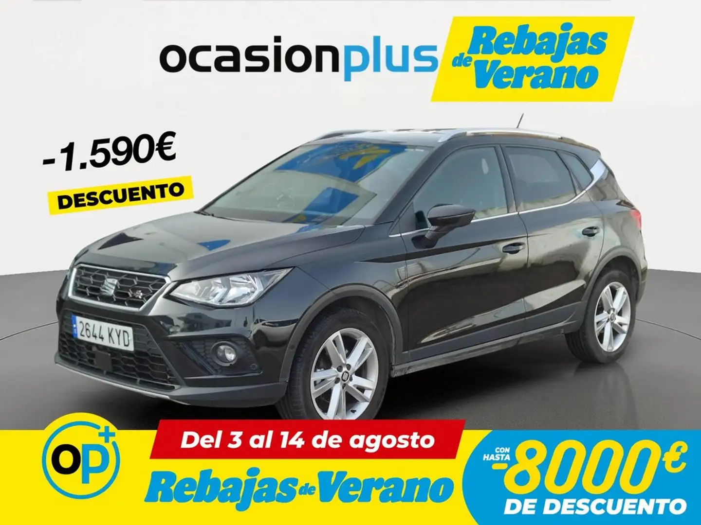 SEAT Arona 1.0 TSI Ecomotive S&S FR DSG7 115 Negro - 1