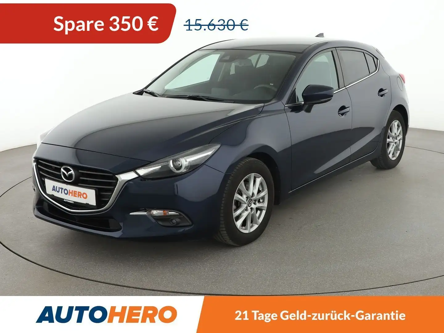 Mazda 3 2.0 Exclusive-Line Aut*NAVI*LED*TEMPO*PDC*SHZ* Blau - 1