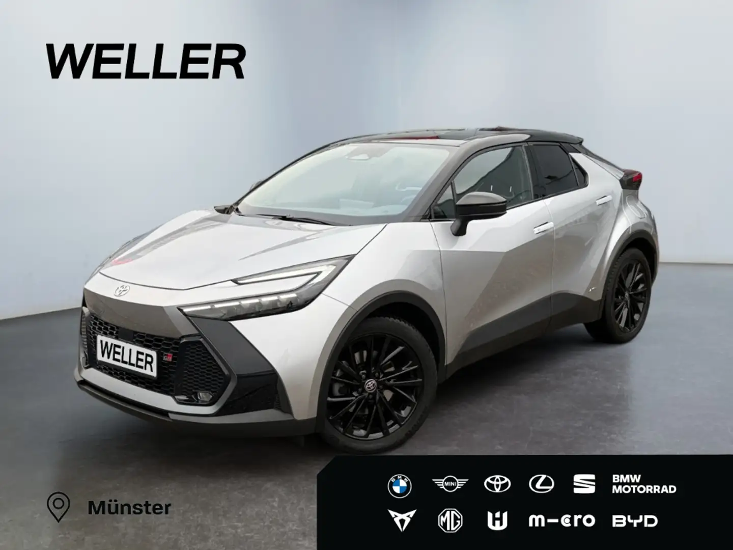 Toyota C-HR 2.0 Hybrid AWD GR SPORT *LED*19''*JBL*RCam* Argent - 1
