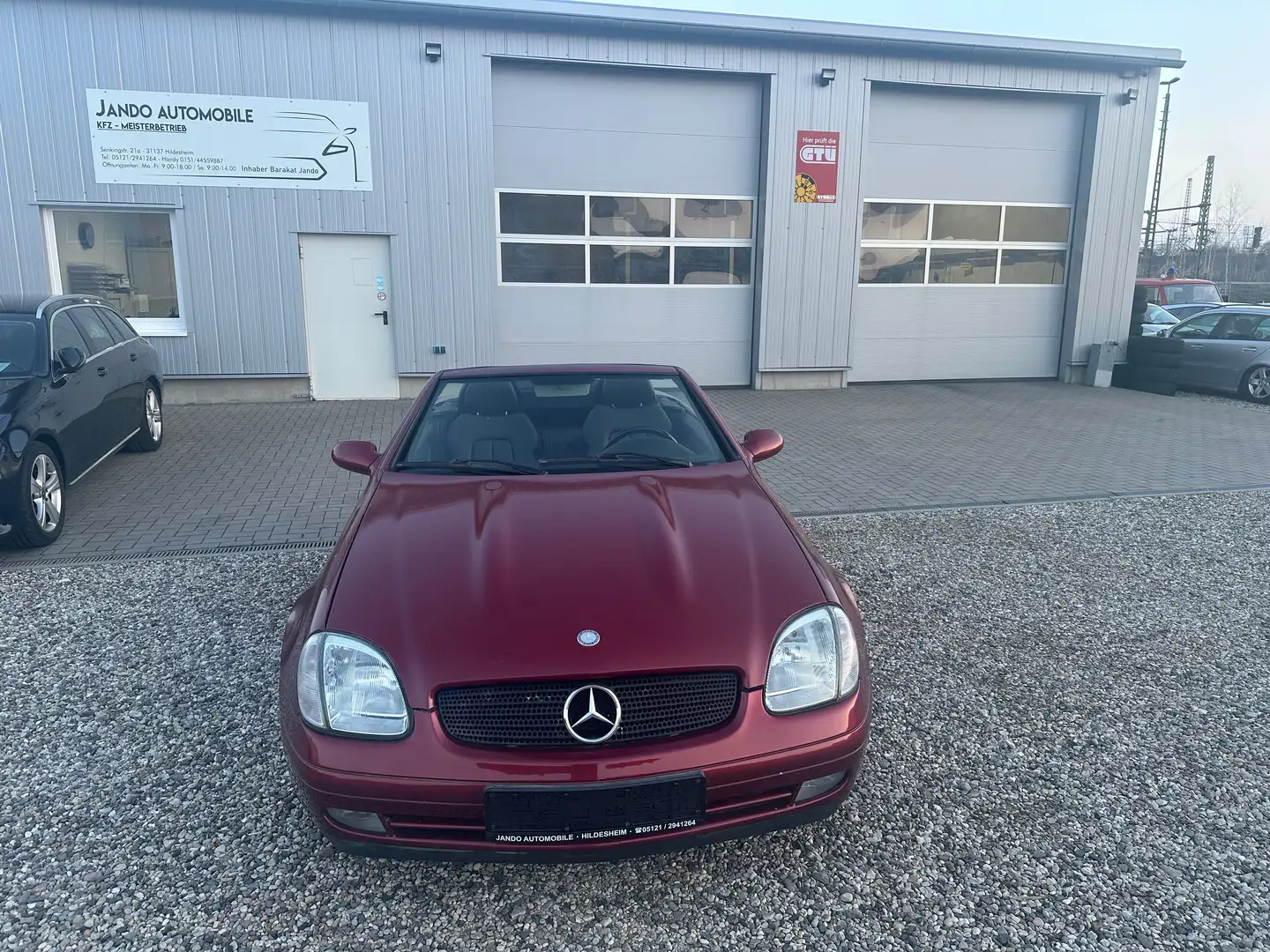 Mercedes-Benz SLK 200 Piros - 2