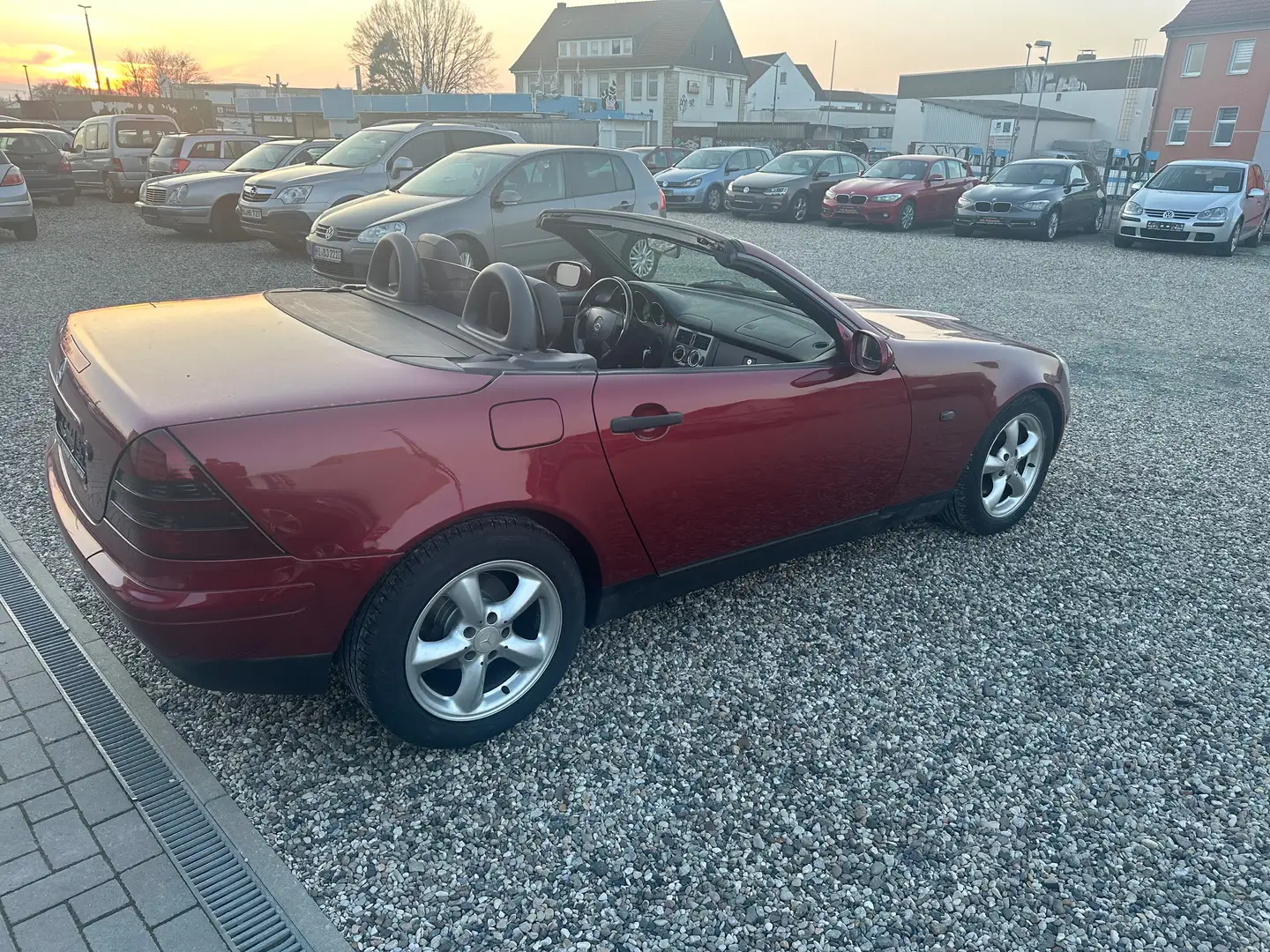 Mercedes-Benz SLK 200 Rojo - 1