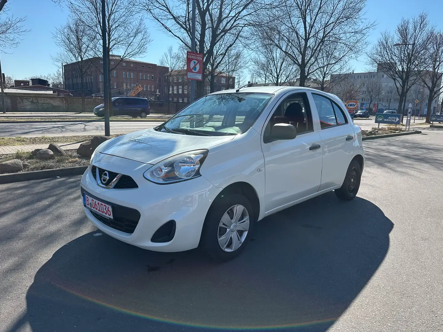 Nissan Micra Visia First.Klima Blanc - 1