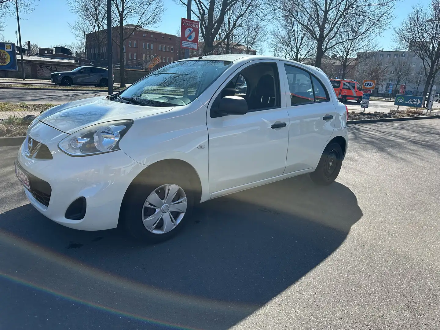 Nissan Micra Visia First.Klima Blanc - 2