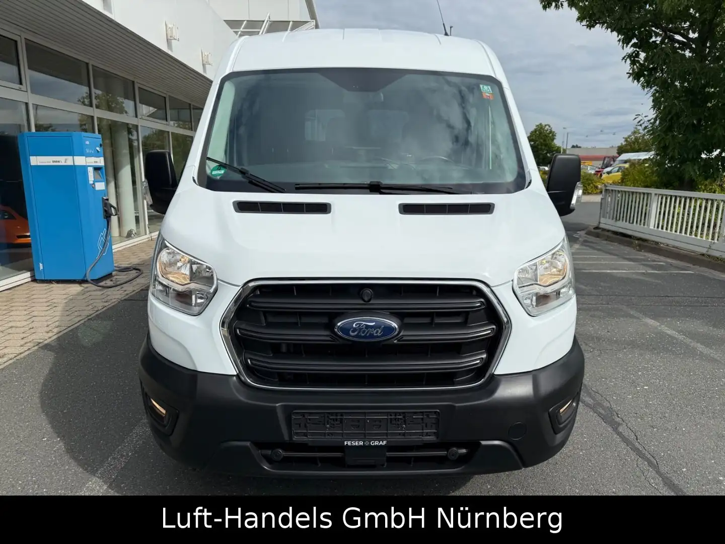 Ford Transit Kombi 350 L2 Trend 9Sitzer Klima Webasto Bianco - 2