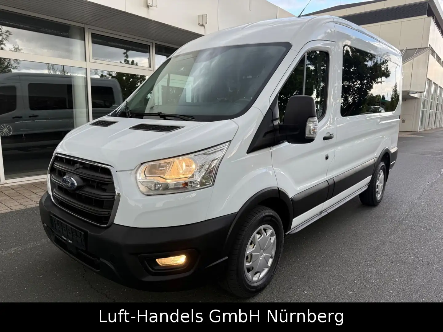 Ford Transit Kombi 350 L2 Trend 9Sitzer Klima Webasto Weiß - 1