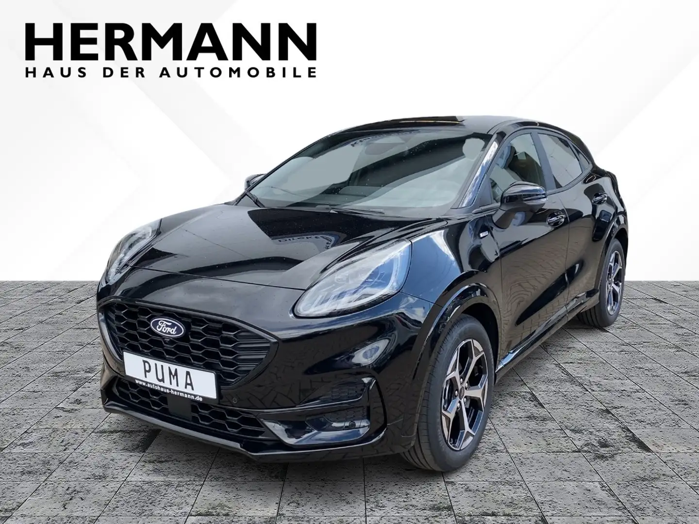 Ford Puma 1.0 EcoBoost Mild Hybrid ST-Linie S/S ST-Line Schwarz - 1
