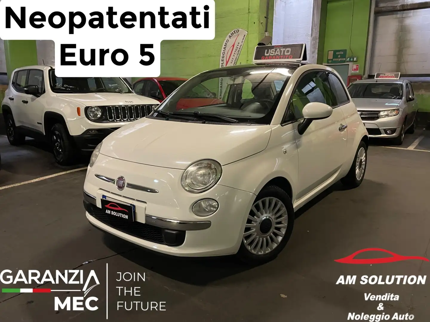 Fiat 500 500 1.2 Neopatentati Euro 5 Blanco - 1