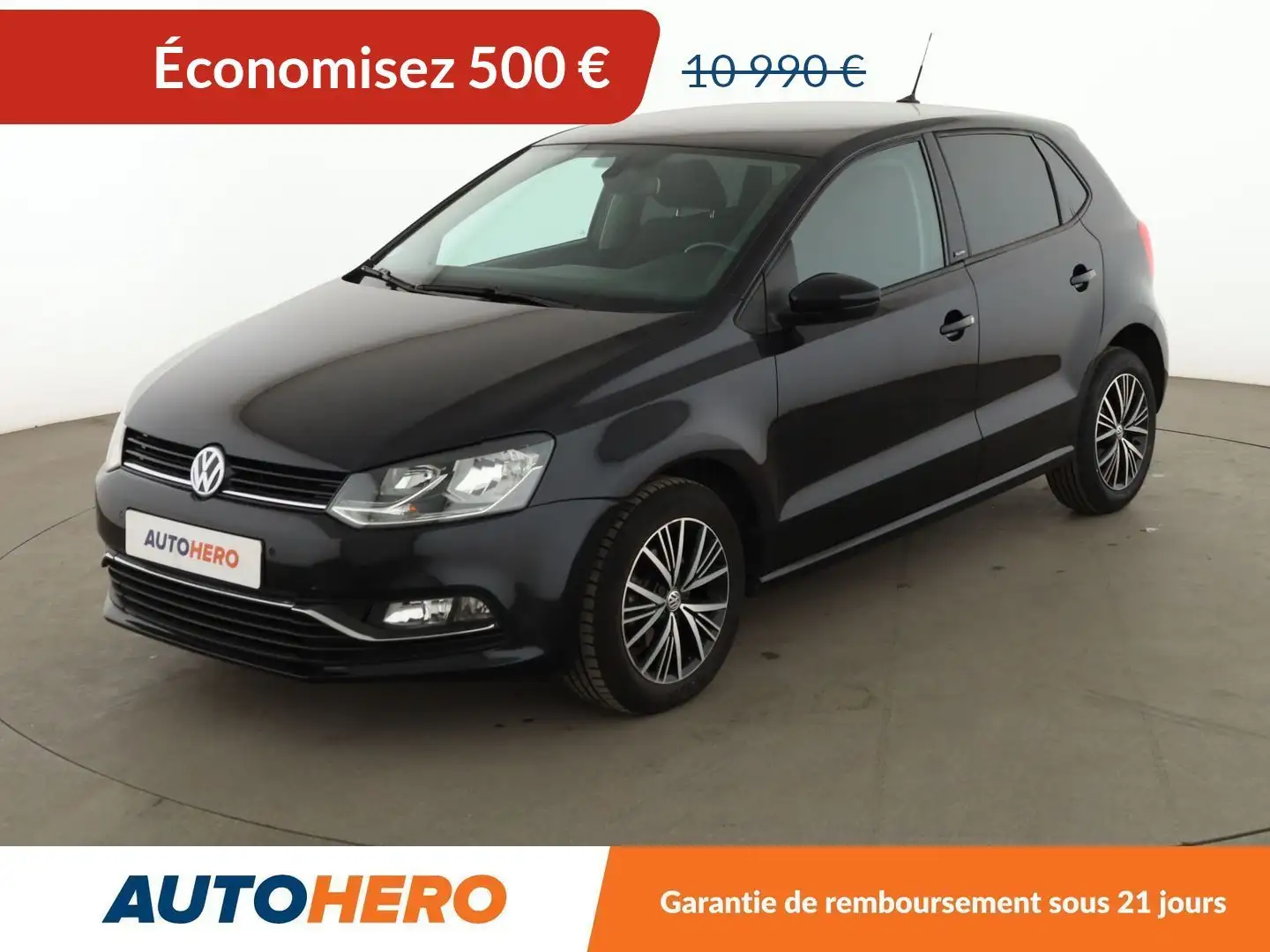 Volkswagen Polo 1.2 TSI BlueMotion Tech Allstar Noir - 1