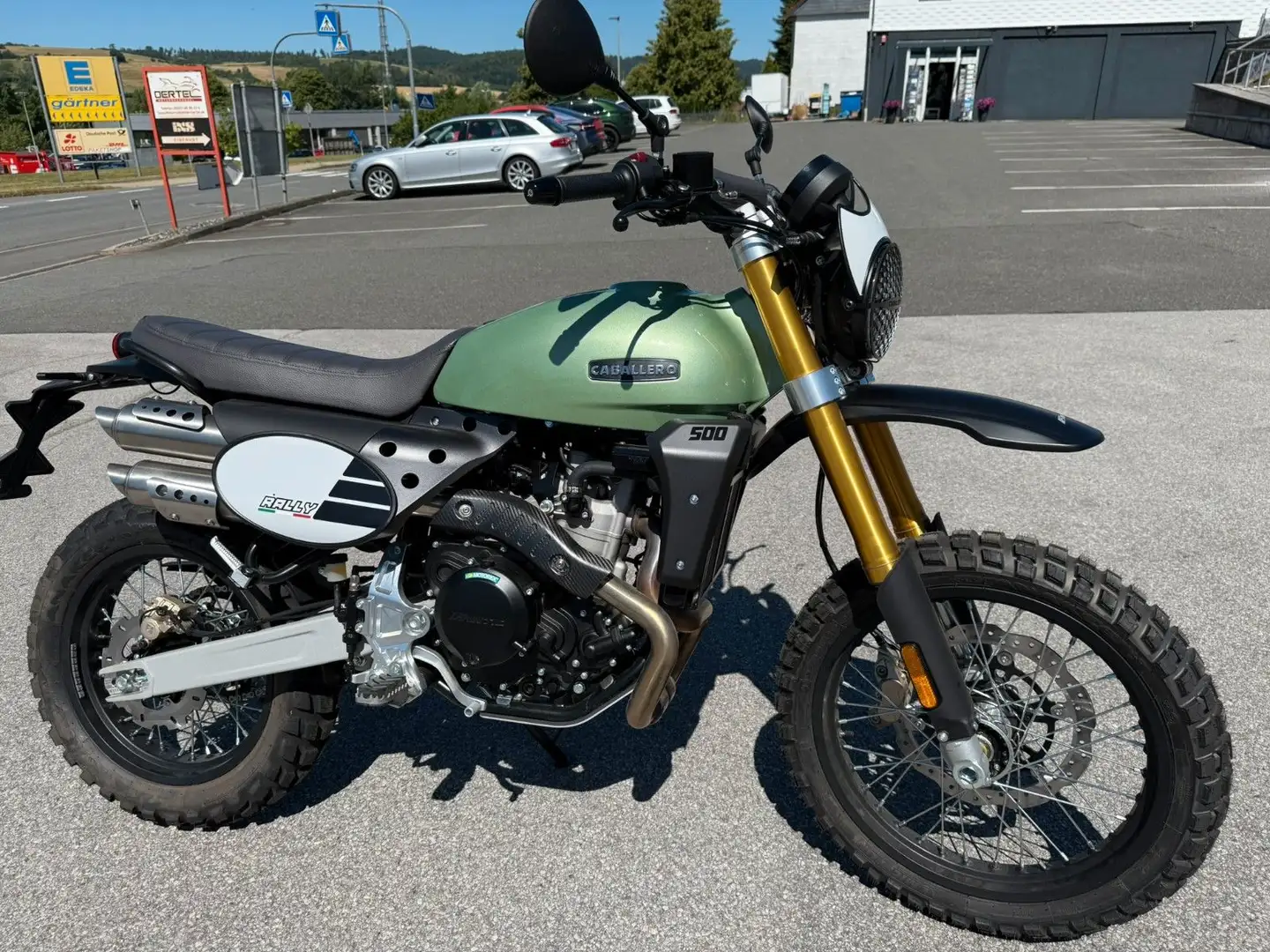 Fantic Caballero 500 Rally ABS        Versand 100€ Grün - 1