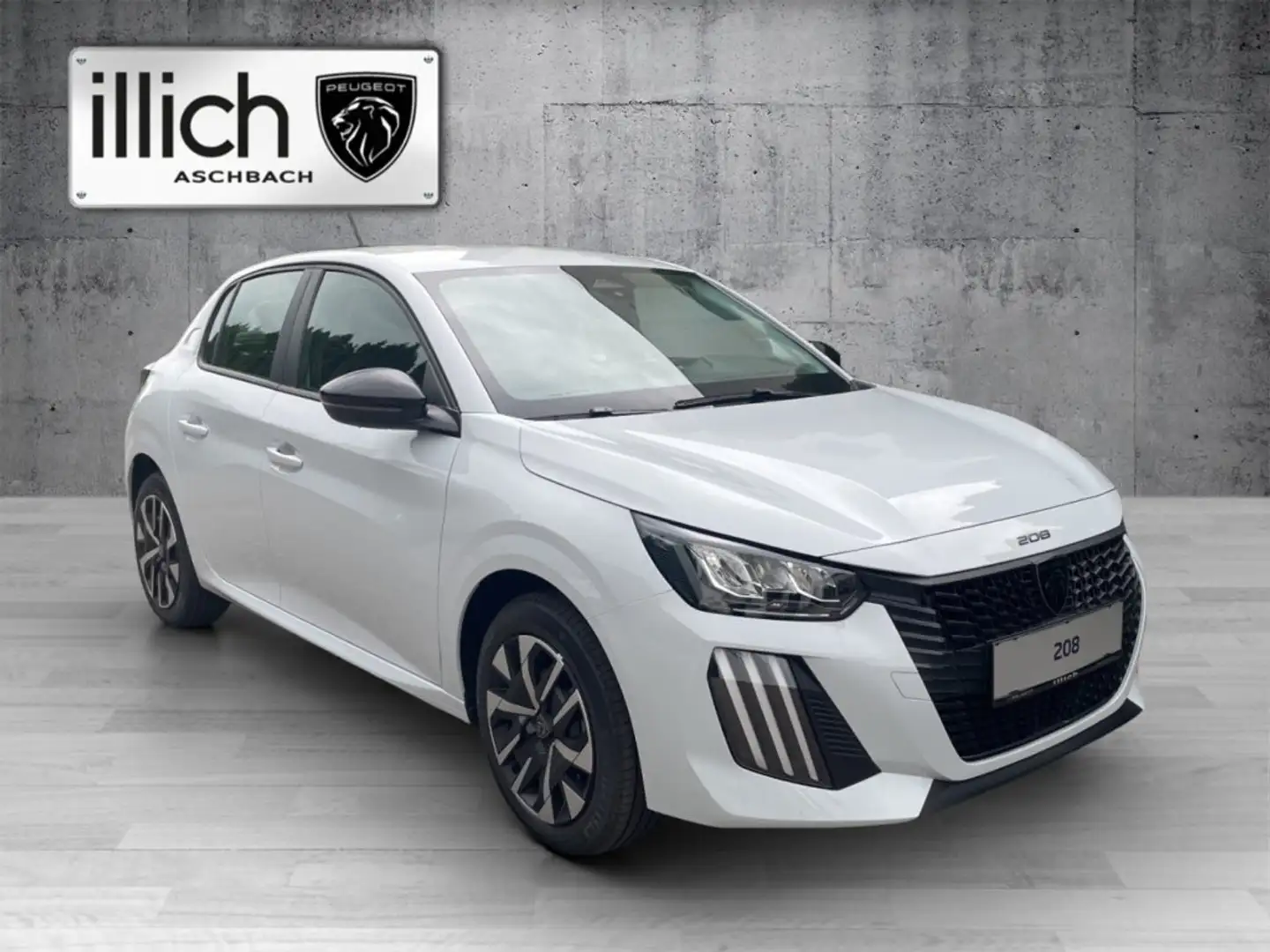 Peugeot 208 STYLE Hybrid 110 e-DCS6 Weiß - 1
