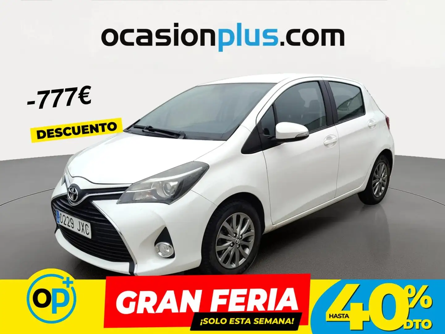 Toyota Yaris 1.3 Feel! Blanco - 1
