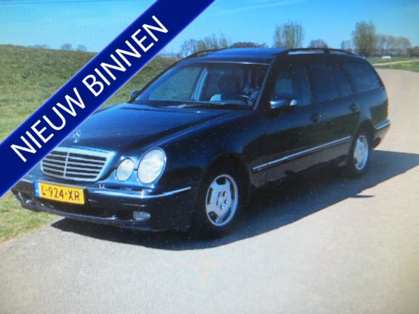 Mercedes-Benz E 240 Combi Classic-AUT-AIRCO-44.236km-NIEUWSTAAT!! Blauw - 1