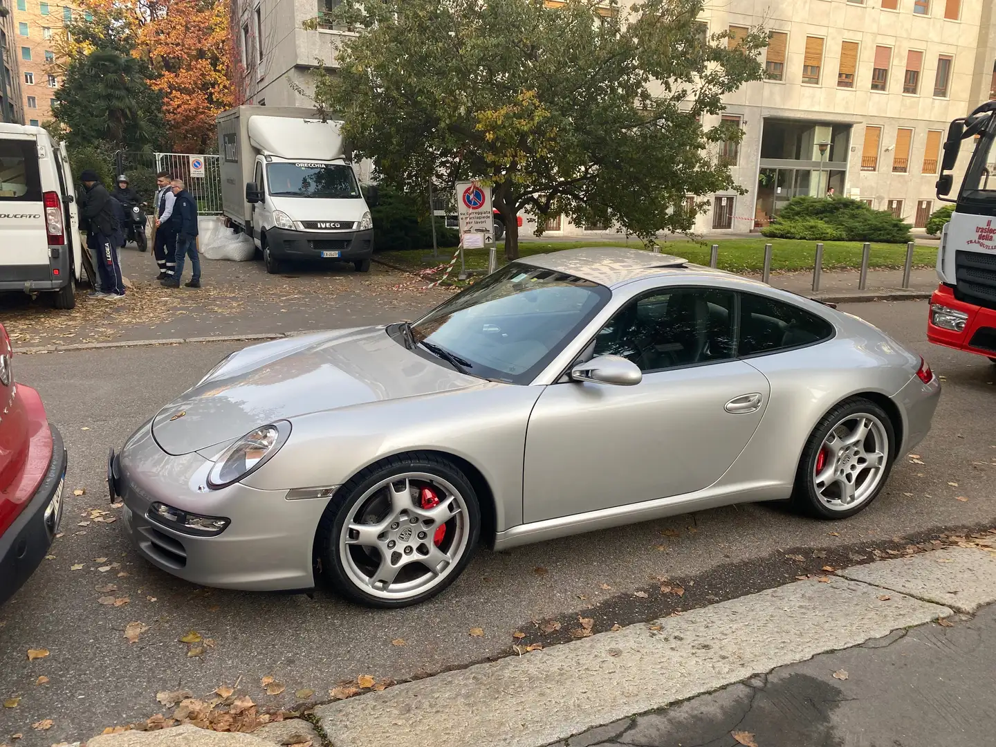 Porsche 911 911 Coupe 3.8 Carrera S Grigio - 1