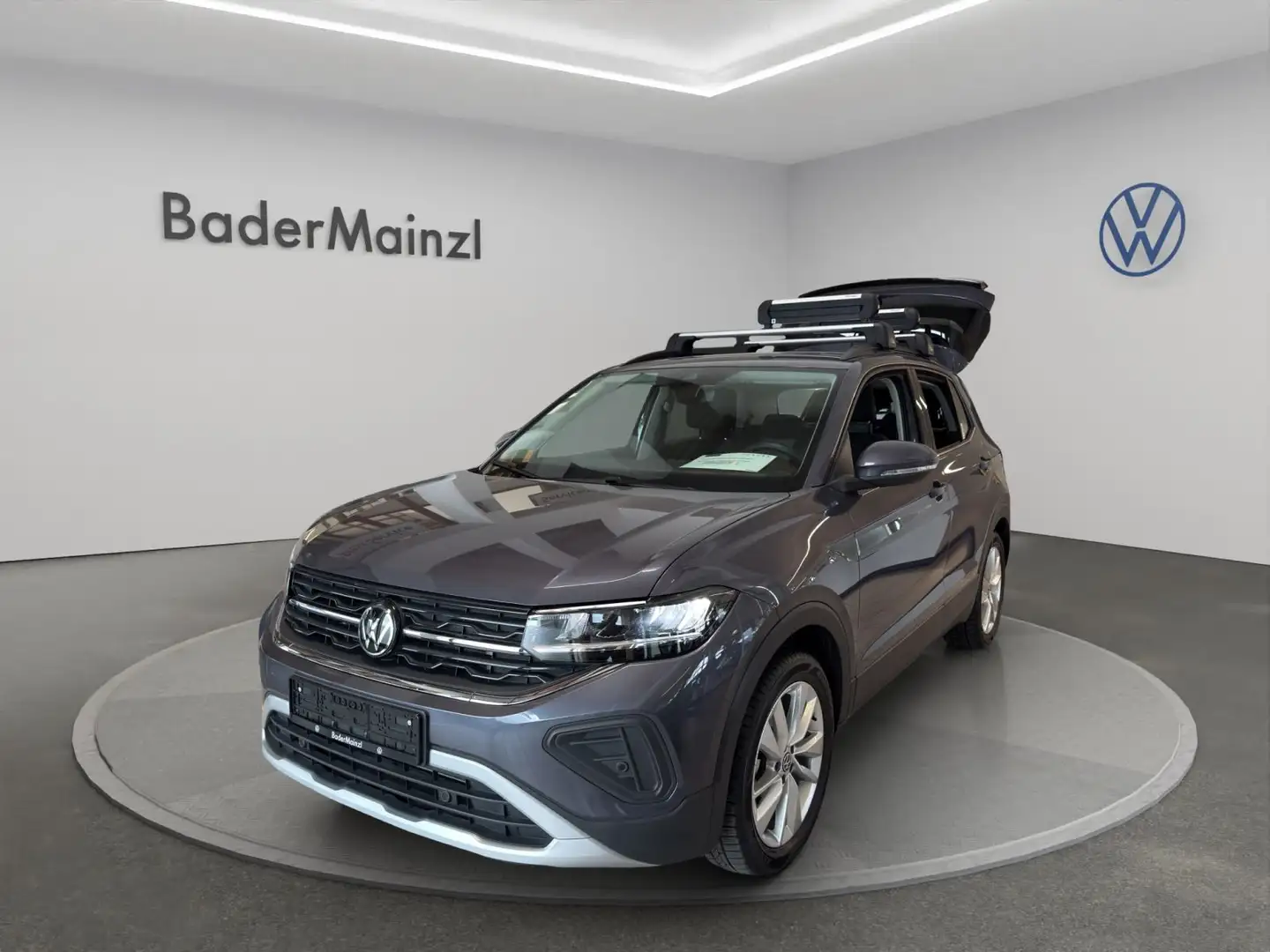 Volkswagen T-Cross Life AHK Navi LED Kamera Carplay Gris - 1