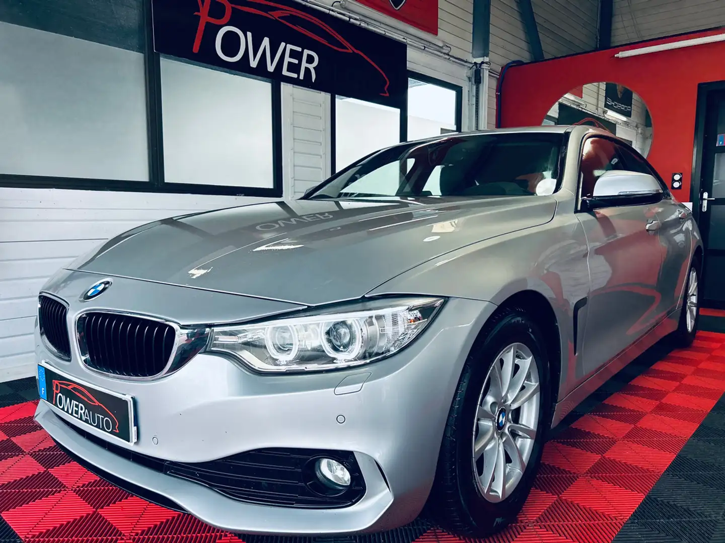 BMW 418 418d 218637KMS Gris - 1