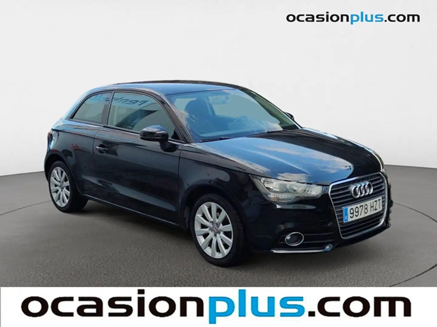 Audi A1 1.6TDI Attracted S-Tronic 90 Negro - 2