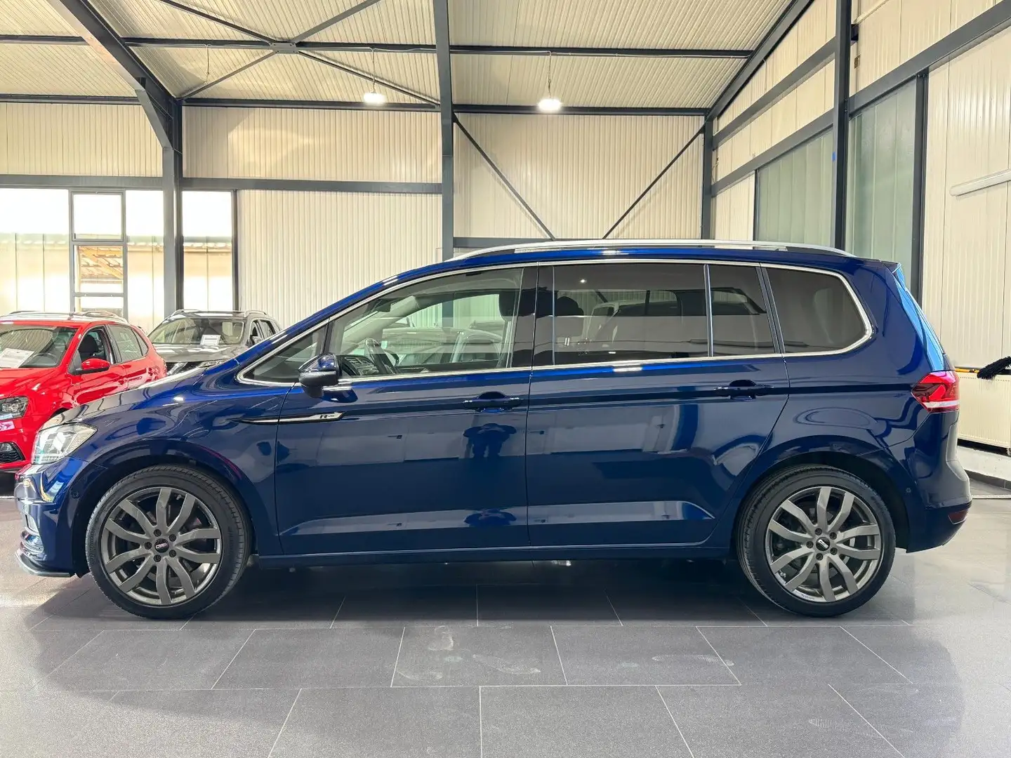 Volkswagen Touran Highline R-Line | PANO | ACC | KINDERSITZ Bleu - 2