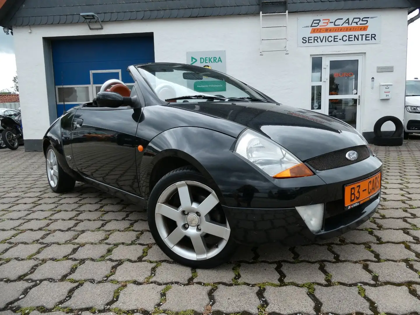 Ford Streetka 1.6 Elegance #KLIMA#LEDER#SHZ#TÜV NEU# Schwarz - 1
