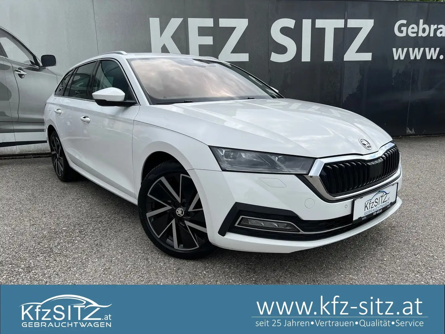 Skoda Octavia Combi 2,0 TDI DSG | NP € 45.000 Weiß - 1