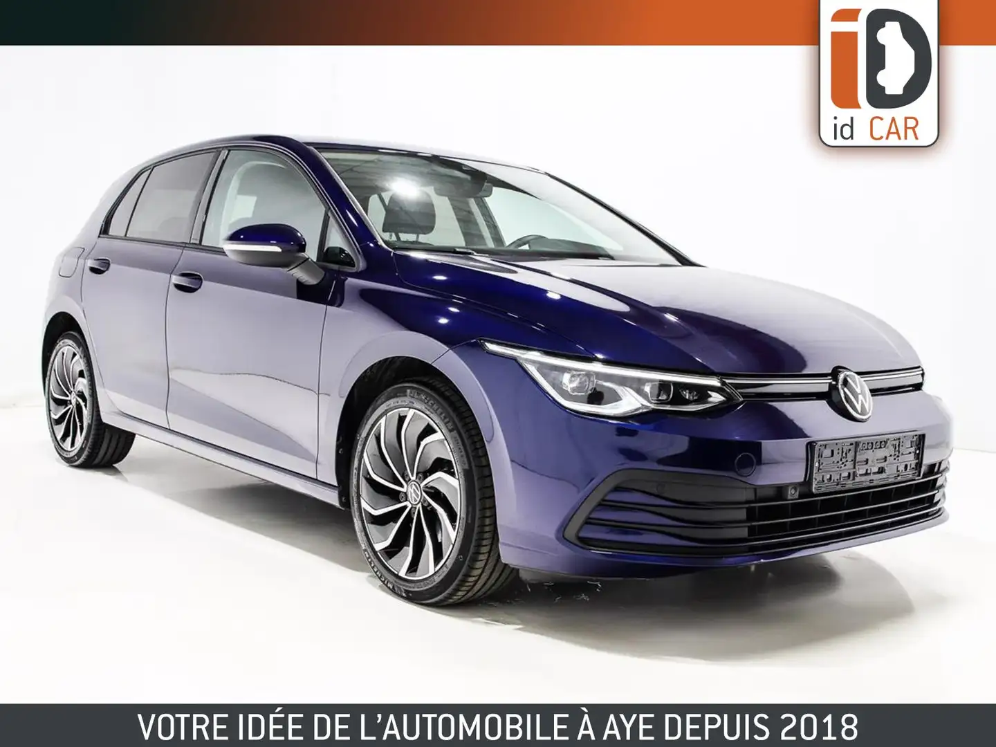 Volkswagen Golf TDI 115 LIFE LED GPS ACC JA17 Bleu - 1