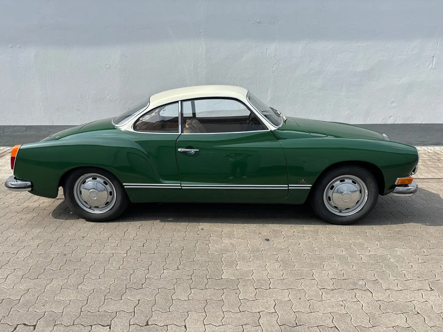Volkswagen Karmann Ghia 1.6 COUPE - TÜV- H - KENNZEICHEN- Groen - 2