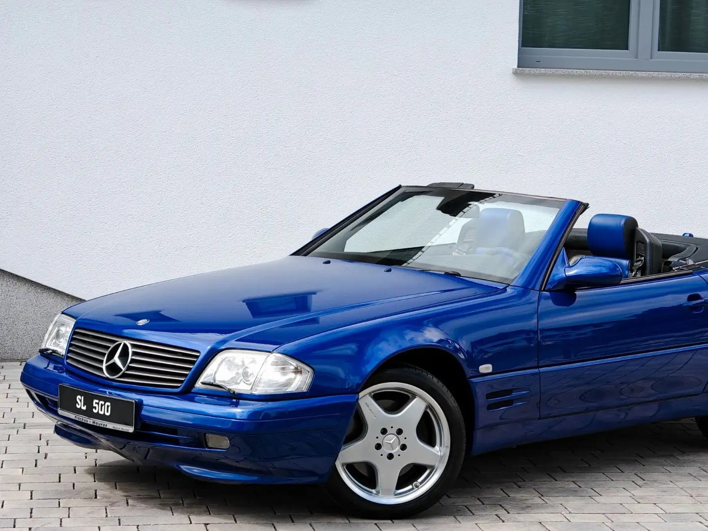 Mercedes-Benz SL 500 DESIGNO | MOPF II | 68 TKM | SAMMLERWAGEN Albastru - 1